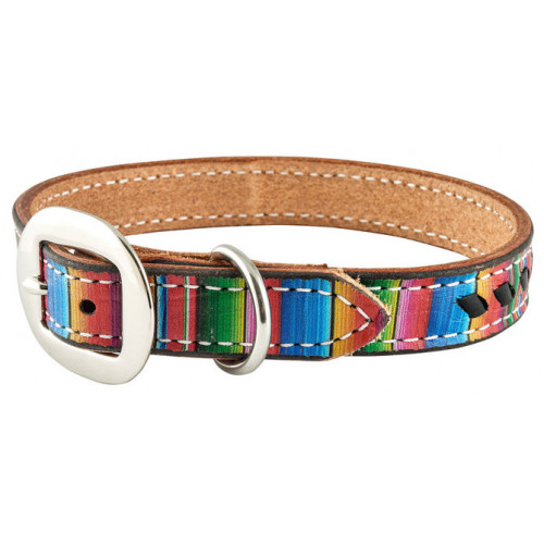 SERAPE BLACK LACE DOG COLLAR